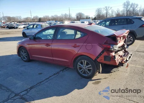 2018 Hyundai Elantra Sel from USA, damaged, VIN 5NPD84LF6JH239462